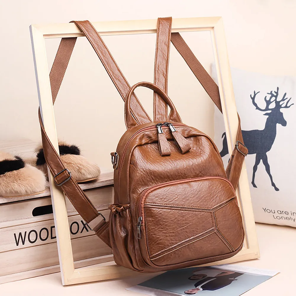 OCARDIAN Fashion Women Backpack High Quality Youth Leather Backpacks for Teenage Girls Female School Shoulder Bag Bagpack 94421 
OCARDIAN Fashion Women Backpack High Quality Youth Leather Backpacks for Teenage Girls Female School Shoulder Bag Bagpack 94421