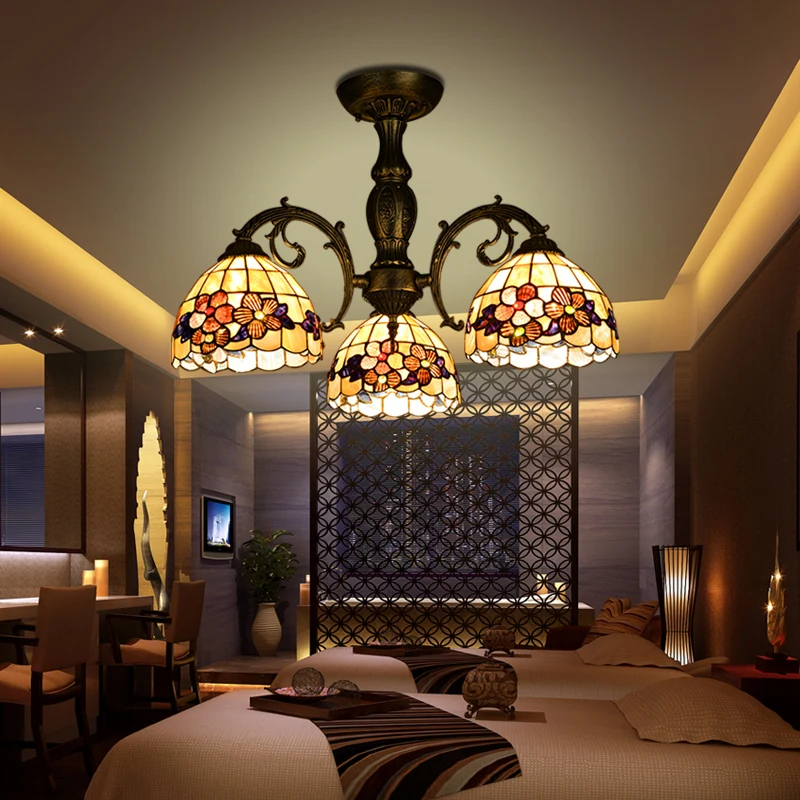 European Vintage 8" 3 Bulbs Zinc Alloy Mediterranean E27 LED 110/220V Ceiling light shell lamp for home retro restaurant
European Vintage 8" 3 Bulbs Zinc Alloy Mediterranean E27 LED 110/220V Ceiling light shell lamp for home retro restaurant
