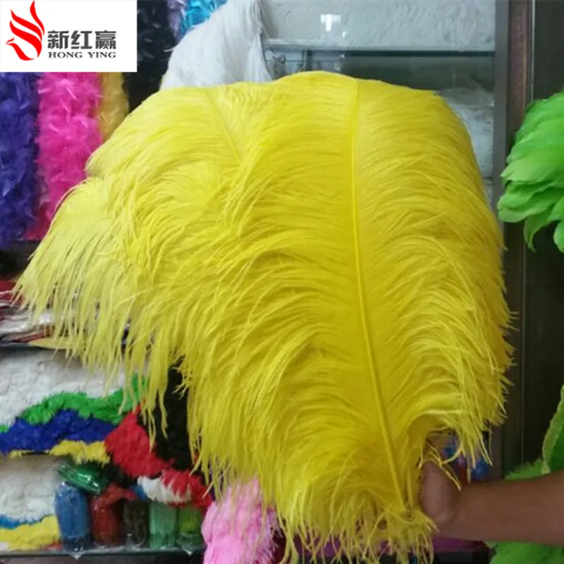 High quality 10PCS Thick pole ostrich feather yellow ostrich plumage 55-60cm/ 22-24 inches plume artware performing decorations
High quality 10PCS Thick pole ostrich feather yellow ostrich plumage 55-60cm/ 22-24 inches plume artware performing decorations