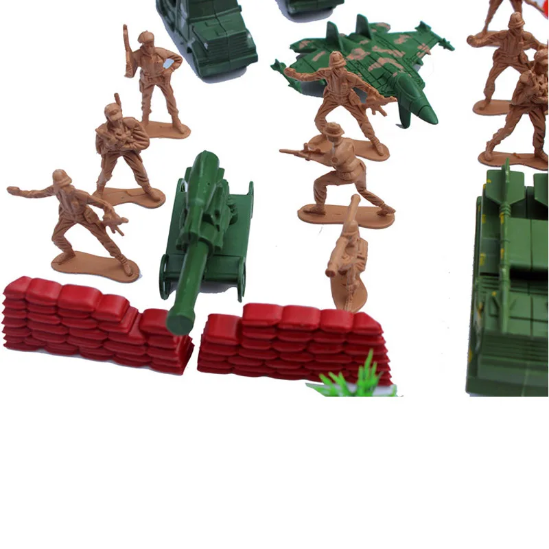 38pcs /set WWII 5cm soldier military man plastic Military suit of model aircraft and tanks scene sand table mode Plastic toy kit
38pcs /set WWII 5cm soldier military man plastic Military suit of model aircraft and tanks scene sand table mode Plastic toy kit