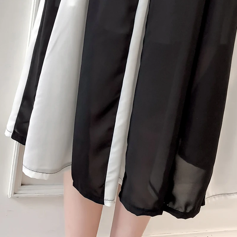 Chiffon Two Pieces Sets Womens 2018 Summer stripe High Waist Skirts and Office Lady White Tops Tracksuit Set AIYANGA
Chiffon Two Pieces Sets Womens 2018 Summer stripe High Waist Skirts and Office Lady White Tops Tracksuit Set AIYANGA