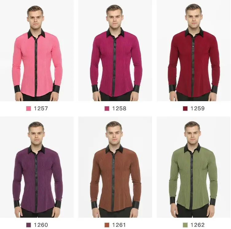 high quality mens dance shirt Competition Performance Ballroom Modern Salsa Tango Samba latin mens shirts boys dancewear
high quality mens dance shirt Competition Performance Ballroom Modern Salsa Tango Samba latin mens shirts boys dancewear