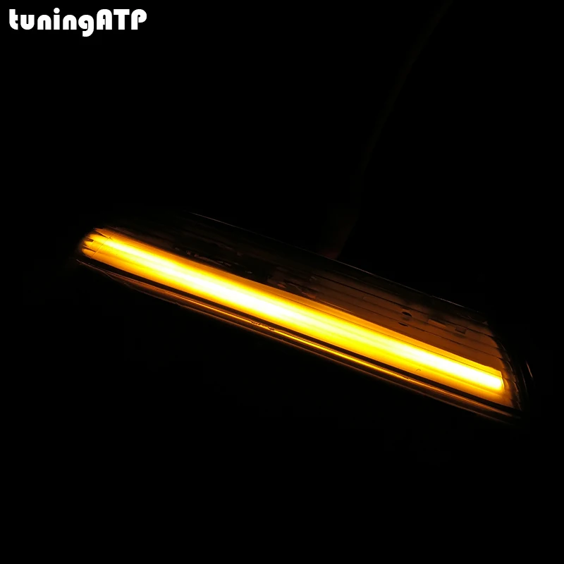 LED крыло зеркало динамический мигалка последовательное поворотники для Volkswagen Golf