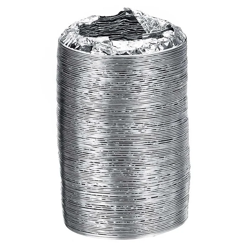 3 Meter Length 100Mm/4 Inch Fresh Air System Flexible Aluminum Exhaust Duct Pipe Air Ventilation Pipe Hose for Bathroom
3 Meter Length 100Mm/4 Inch Fresh Air System Flexible Aluminum Exhaust Duct Pipe Air Ventilation Pipe Hose for Bathroom