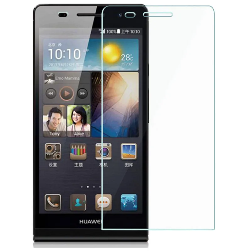 

Закаленное стекло премиум-класса 9H 2.5D для Huawei Ascend P6 P6 S P6S S-U06, защита экрана, усиленная защитная пленка