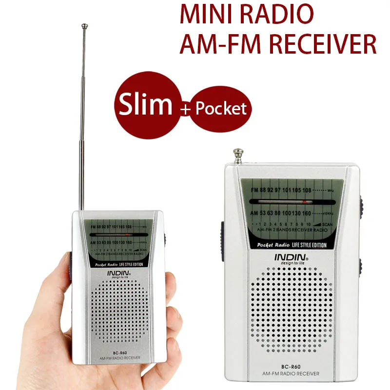 Универсальный Радио fm 88-108 am 530-1600 кГц мир приемник встроенный Динамик bc-r60 |