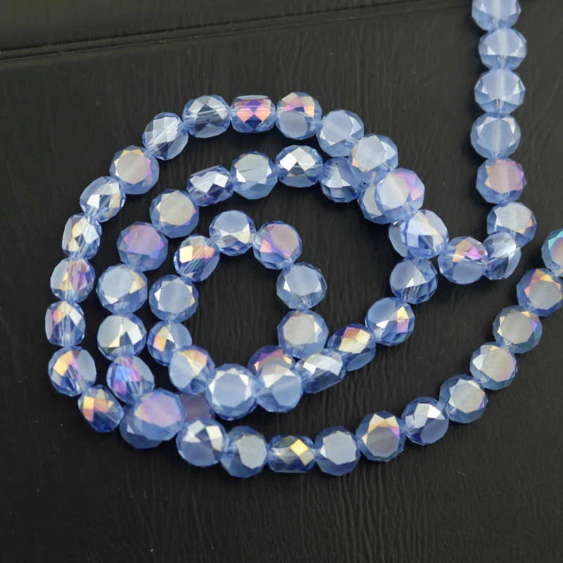 Wholesale 710pcs AAA Jewelry DIY Beads 10mm Crystal Faceted Flat Round Charm Beads Blue AB Color Free Shipping
Wholesale 710pcs AAA Jewelry DIY Beads 10mm Crystal Faceted Flat Round Charm Beads Blue AB Color Free Shipping