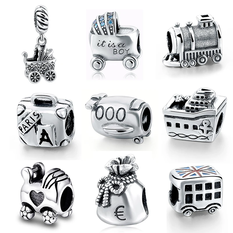 Charms silver 925 Original Beautiful Cute cars&Toy purse trunk Charms Beads Fit Authentic Pandora Bracelets Pendant Jewelry Gift
Charms silver 925 Original Beautiful Cute cars&Toy purse trunk Charms Beads Fit Authentic Pandora Bracelets Pendant Jewelry Gift