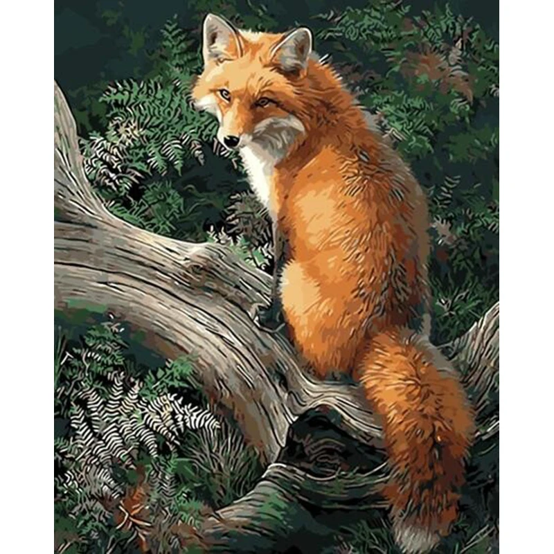 Frameless Picture Animals Fox DIY Painting By Numbers Kits Acrylic Paint By Numbers Home Wall Art Decor For Unique Gift 40x50cm
Frameless Picture Animals Fox DIY Painting By Numbers Kits Acrylic Paint By Numbers Home Wall Art Decor For Unique Gift 40x50cm