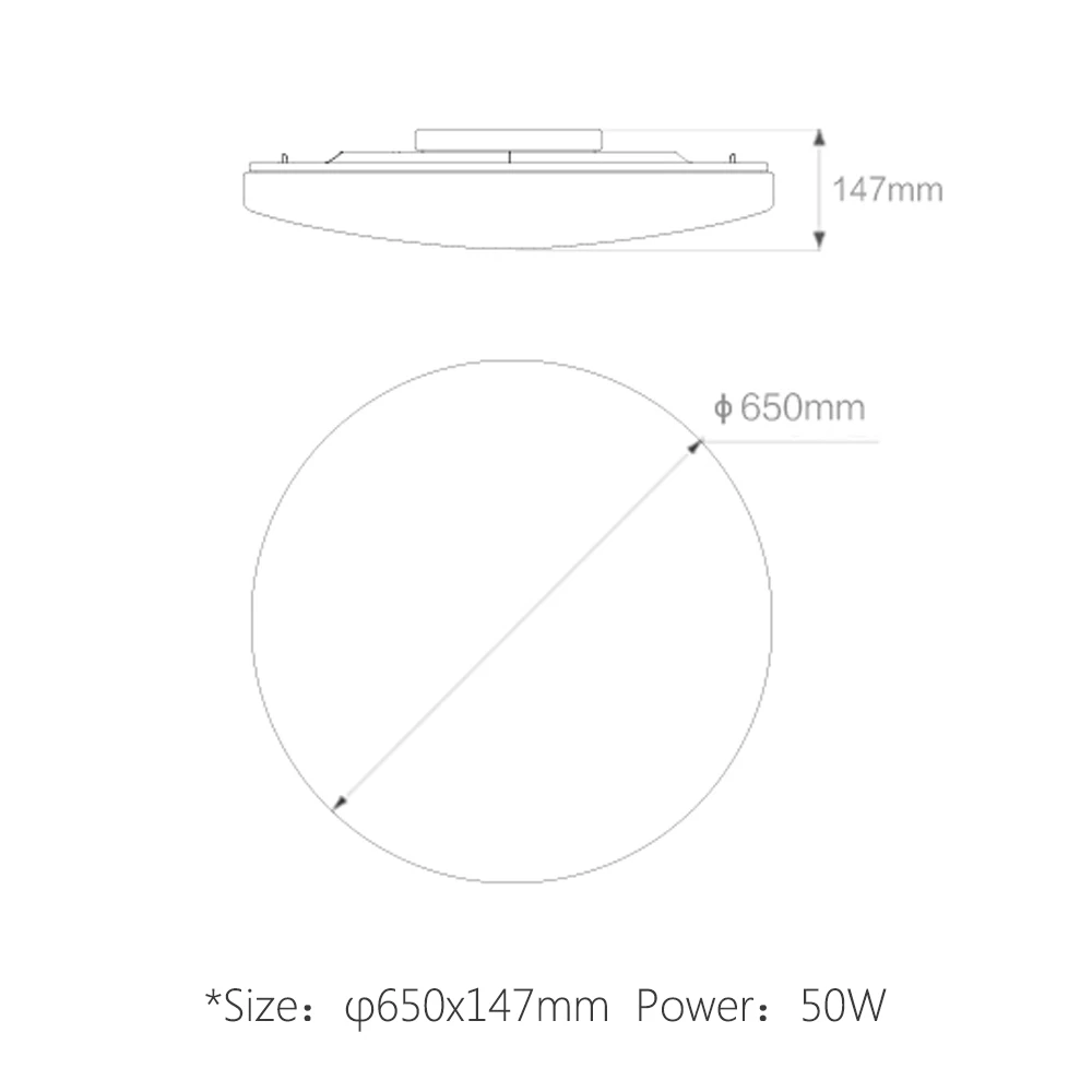 Xiaomi Led Ceiling Lamp 650mm