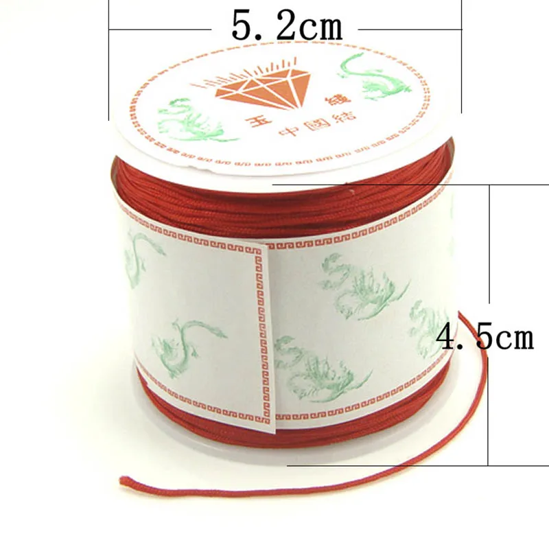1Roll 0.8mm Nylon Cord Thread Chinese Knot Macrame Cord Bracelet Braided String DIY Tassels Beading String Thread Jewelry Making
1Roll 0.8mm Nylon Cord Thread Chinese Knot Macrame Cord Bracelet Braided String DIY Tassels Beading String Thread Jewelry Making
