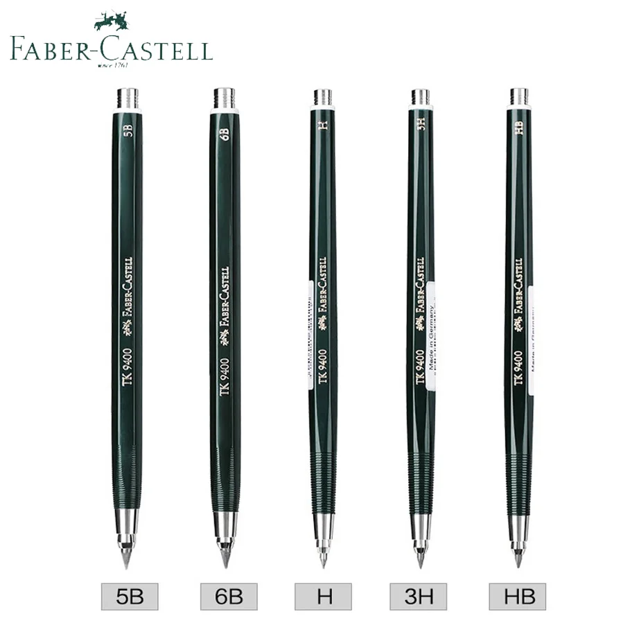 Фото Faber Castell клатч карандаш TK 9400 2/3. 15 мм чертёжные механические/автоматические