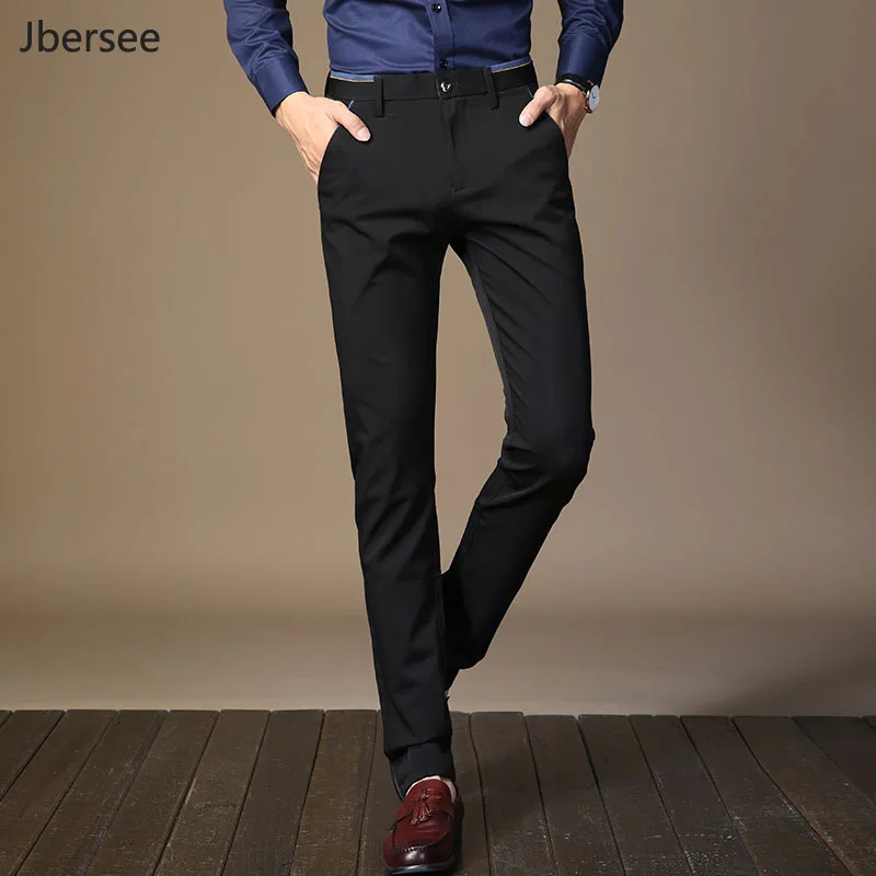 Fashion Men Luxury Suit Pants Dress Pants Mens Slim Fit Formal Perfume Classical Business Pants Men Autumn Winter Black Trousers
Fashion Men Luxury Suit Pants Dress Pants Mens Slim Fit Formal Perfume Classical Business Pants Men Autumn Winter Black Trousers