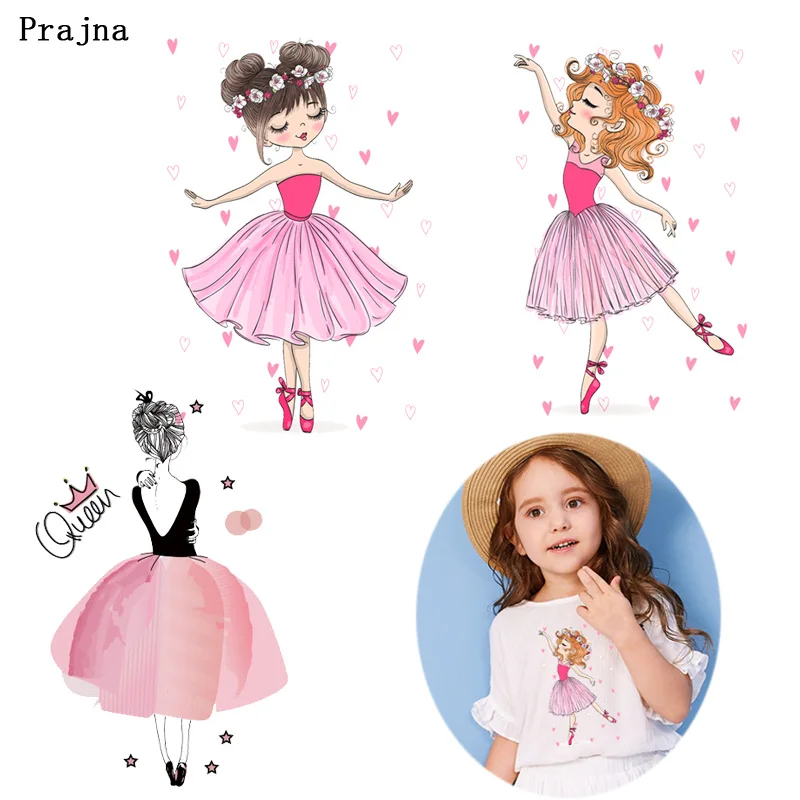 Prajna Ballerina Girl Thermal Transfer Printed Iron-on Stickers for Clothing DIY Fashion Beauty Heat Transfer to T-shirt Decor F
Prajna Ballerina Girl Thermal Transfer Printed Iron-on Stickers for Clothing DIY Fashion Beauty Heat Transfer to T-shirt Decor F