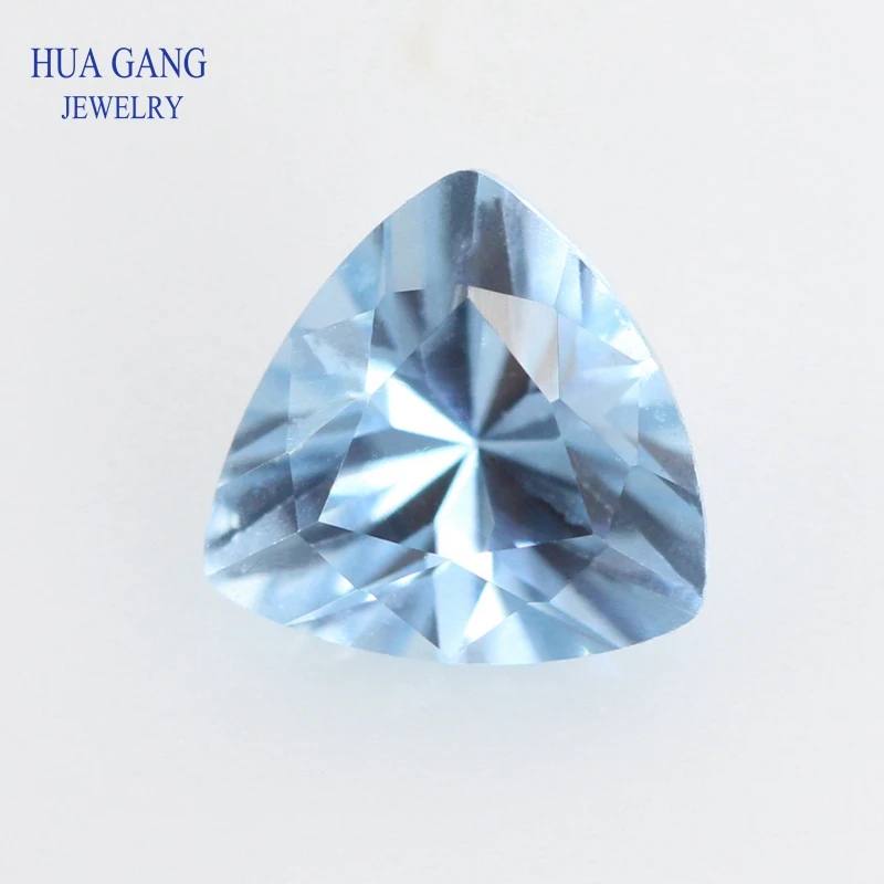 106# Spinel Blue Trillion Shape Brilliant Cut Synthetic Spinel Stone For Jewelry Size 3x3-10x10mm Free Shipping
106# Spinel Blue Trillion Shape Brilliant Cut Synthetic Spinel Stone For Jewelry Size 3x3-10x10mm Free Shipping