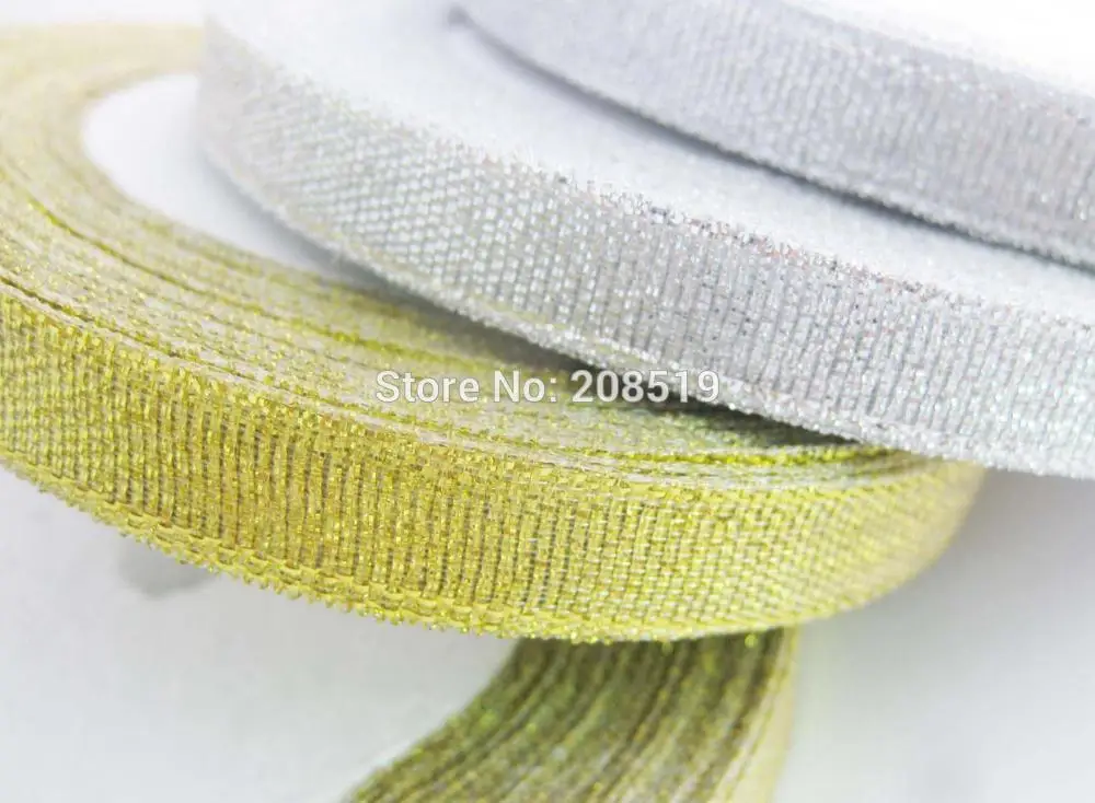 GR0001 10MM & 3/8" Width Glitter ribbons 250 Yards Decorative Bows Ribbon Headwear accessories
GR0001 10MM & 3/8" Width Glitter ribbons 250 Yards Decorative Bows Ribbon Headwear accessories