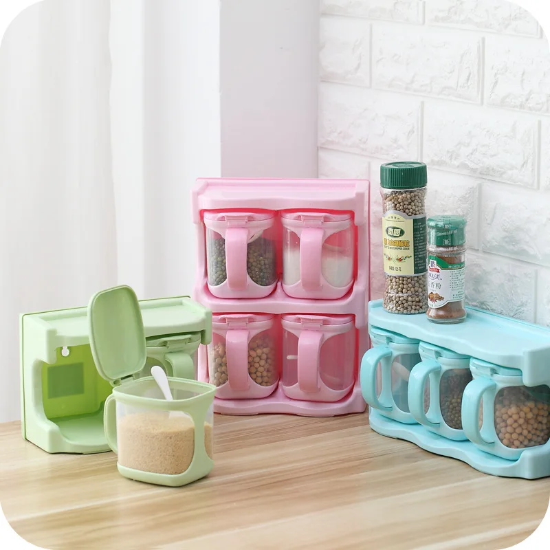 Plastic Herb Spice Gadgets Tools Seasoning Bottles Jars Spice Condiment Boxes Container Lid Can Spoon Tray Kitchen Home Supplies
Plastic Herb Spice Gadgets Tools Seasoning Bottles Jars Spice Condiment Boxes Container Lid Can Spoon Tray Kitchen Home Supplies