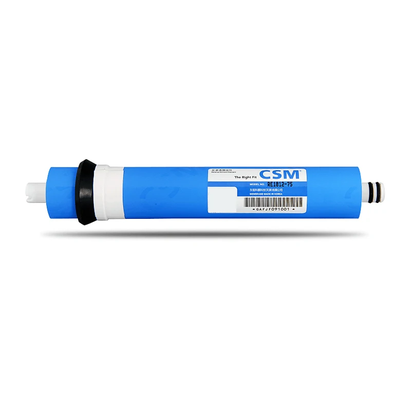 Universal Compatible Reverse Osmosis Membrane Elements 75GPD, 1812 CSM Residential Thin Film Composite TFC Membrane
Universal Compatible Reverse Osmosis Membrane Elements 75GPD, 1812 CSM Residential Thin Film Composite TFC Membrane