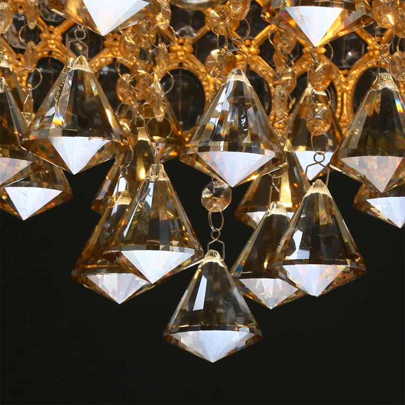 New European Luxury Amber Crystal Flush Mount Light 4 Lights Modern Simple Ceiling Lamp Hotel Lobby Living Room Lighting CL240
New European Luxury Amber Crystal Flush Mount Light 4 Lights Modern Simple Ceiling Lamp Hotel Lobby Living Room Lighting CL240