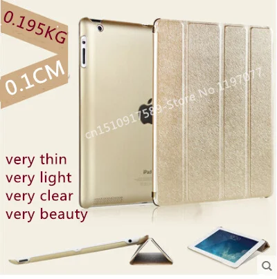 Slim thin+High quality+0.195KG light weight+3 folds for apple ipad case for ipad 2 3 4 smart cover case magnetic leather skin
Slim thin+High quality+0.195KG light weight+3 folds for apple ipad case for ipad 2 3 4 smart cover case magnetic leather skin