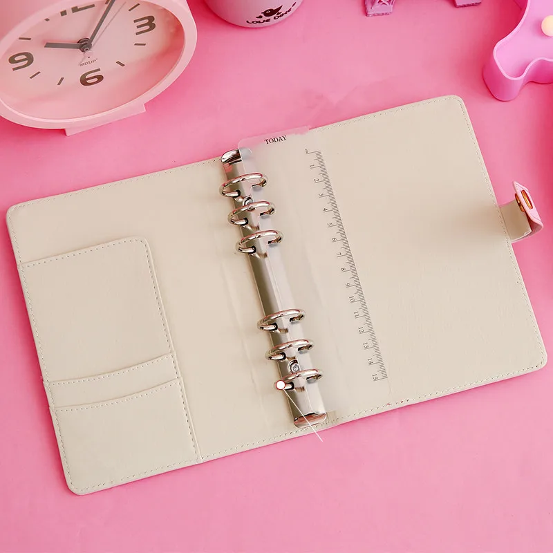 A5 A6 A7 loose leaf notebook PU leather 2020 travel journal spiral refillable polka solid color binder planner agenda Harphia
A5 A6 A7 loose leaf notebook PU leather 2020 travel journal spiral refillable polka solid color binder planner agenda Harphia