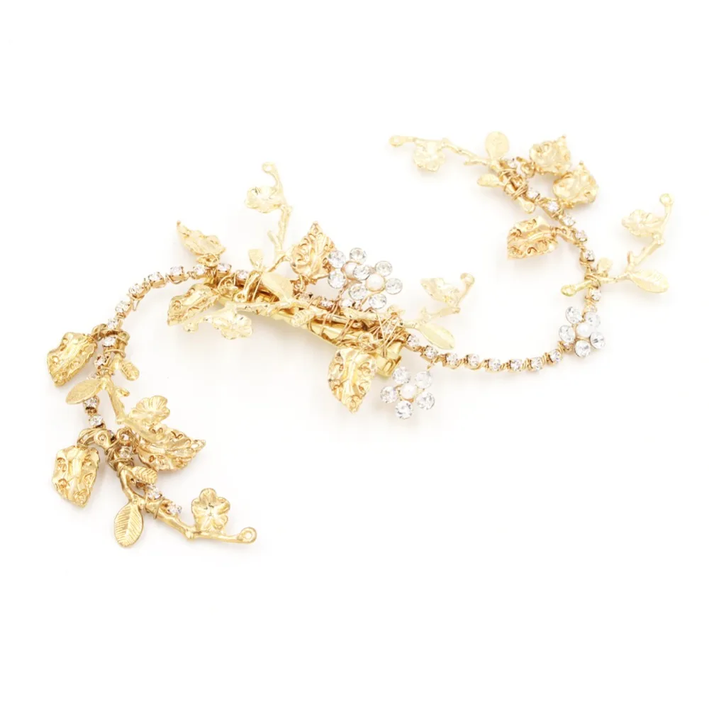 Flower Pearl Decoration For Hair Rhinestone Bridal Wedding Hair Barrette Accessories Head O907
Flower Pearl Decoration For Hair Rhinestone Bridal Wedding Hair Barrette Accessories Head O907