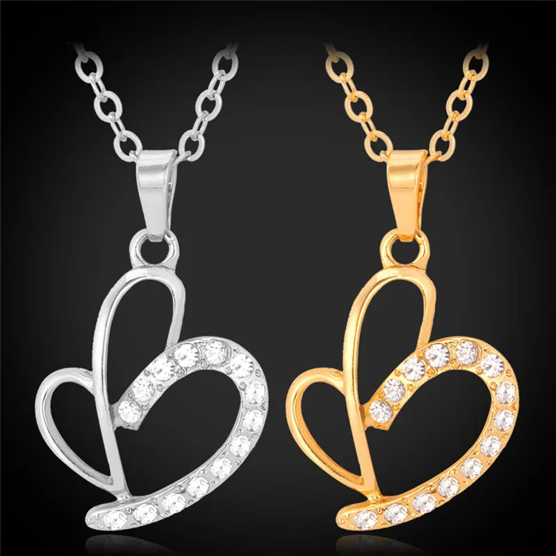 New Hearts Necklace Pendant Choker Necklace Jewelry Austrian Rhinestone High Quality Gold Color Jewelry For Women MGC P3071
New Hearts Necklace Pendant Choker Necklace Jewelry Austrian Rhinestone High Quality Gold Color Jewelry For Women MGC P3071