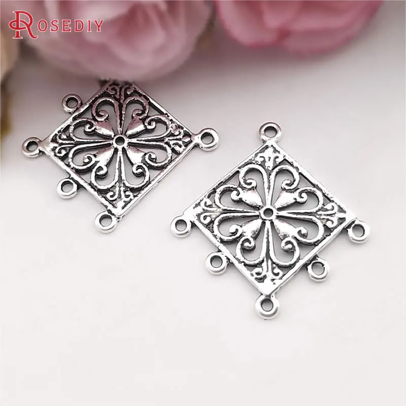 (31544)20PCS 36x34MM Antique Style Zinc Alloy Square Earrings Connector Charms Diy Jewelry Findings Accessories Wholesale
(31544)20PCS 36x34MM Antique Style Zinc Alloy Square Earrings Connector Charms Diy Jewelry Findings Accessories Wholesale