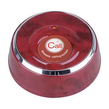 Wireless Call Button Coaster Waiter Pager Transmitter Calling System Bell for Restaurant Hotel 433MHz Pageing System
Wireless Call Button Coaster Waiter Pager Transmitter Calling System Bell for Restaurant Hotel 433MHz Pageing System