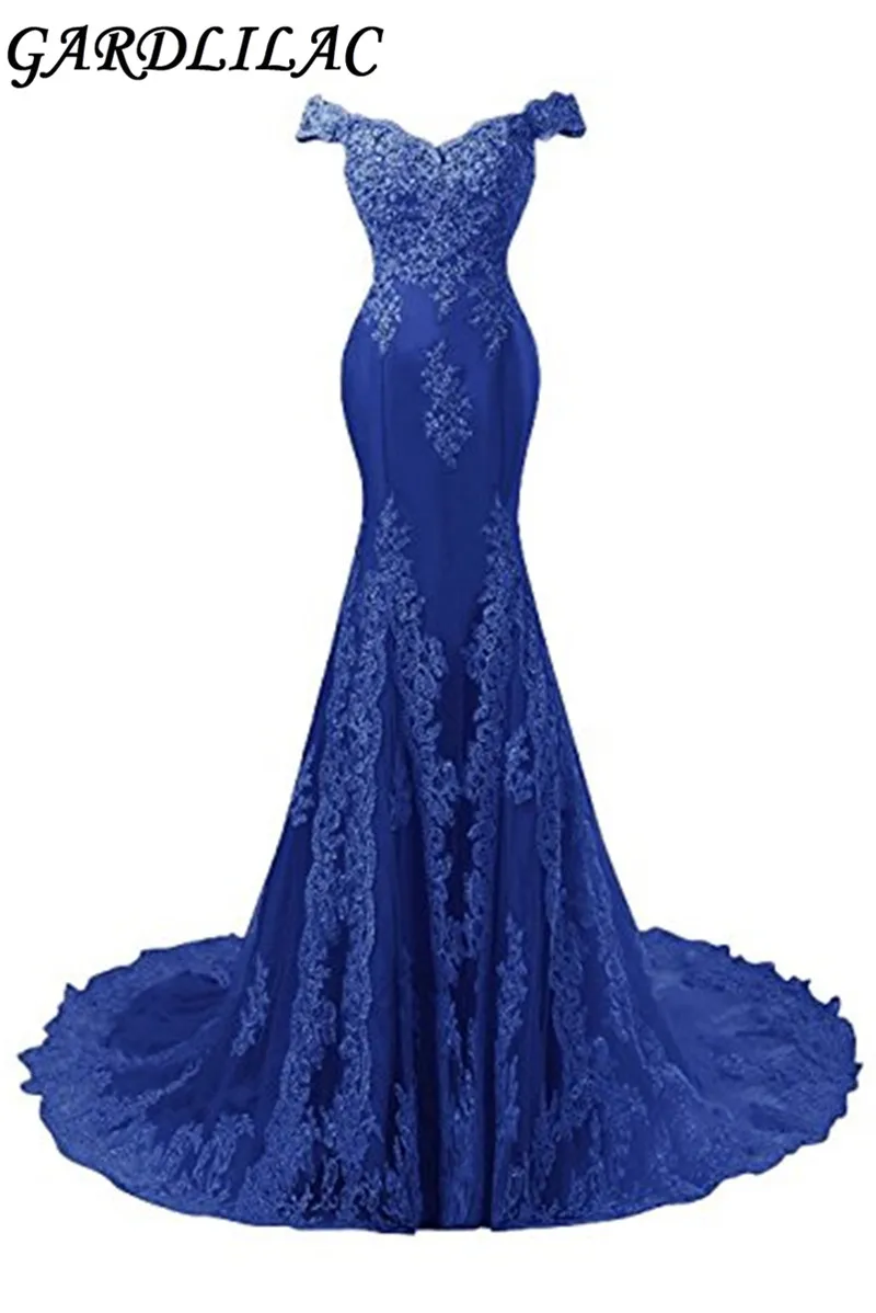 Gardlilac Lace Beaded Mermaid Long Evening Dress with Applique V-neck Cap Sleeve Court train Long Formal Party Dress
Gardlilac Lace Beaded Mermaid Long Evening Dress with Applique V-neck Cap Sleeve Court train Long Formal Party Dress