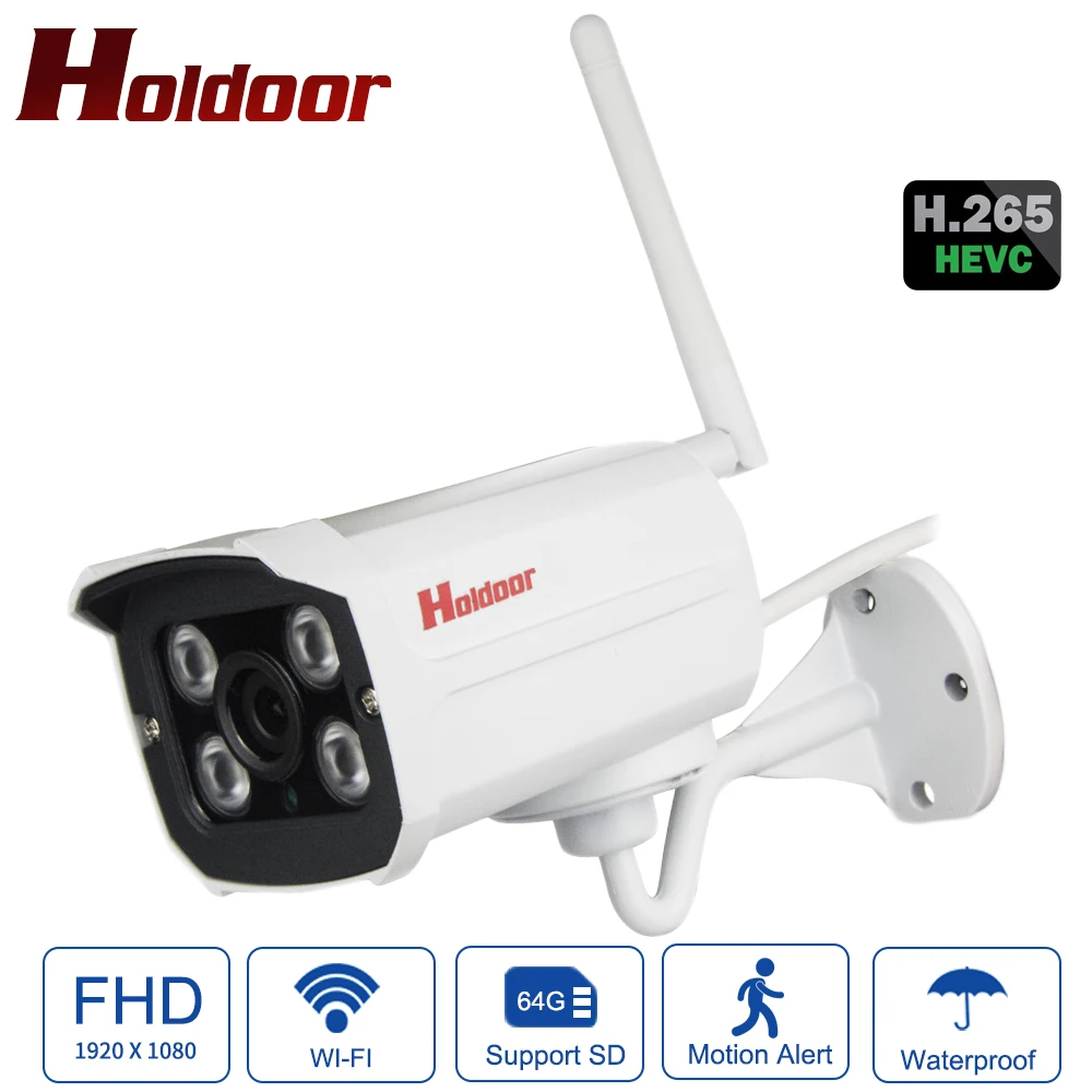 Holdoor H.265 Full HD 1080 P IP Камера IMX307 ночное видение Wi Fi ip камера металлический