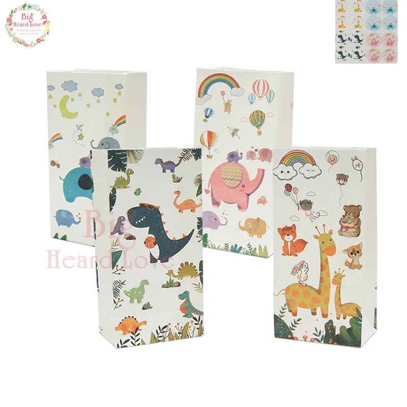 12pcs Birthday Party Decorations Kids Safari Paper Gift Bags Candy Bags Box Diosaur Baby Shower Packing Bag Jungle Theme Party
12pcs Birthday Party Decorations Kids Safari Paper Gift Bags Candy Bags Box Diosaur Baby Shower Packing Bag Jungle Theme Party