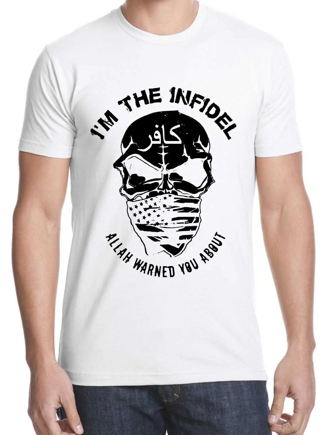 2019 New Summer Hot Sale T-shirt New infidel usa flag I'M the Indifidel retno T-shirt Fashion Casual Men Tee Shirt
2019 New Summer Hot Sale T-shirt New infidel usa flag I'M the Indifidel retno T-shirt Fashion Casual Men Tee Shirt