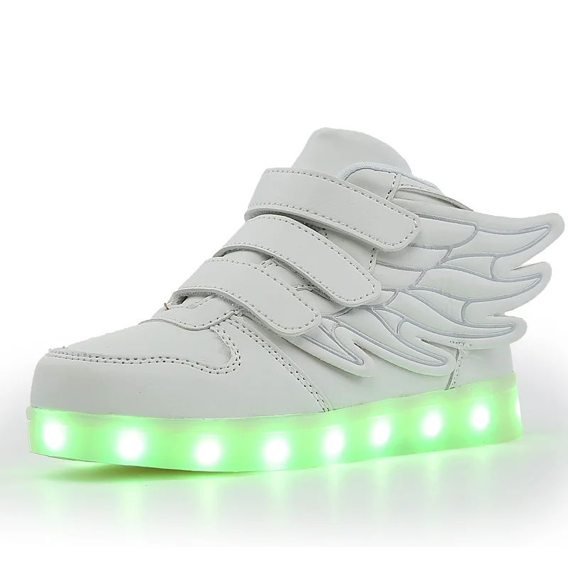 2018 Fashion White USB Charging Led Children Shoes With Light Up Kids Casual Boys&Girls Luminous Sneakers Glowing Shoe Hook&Loop
2018 Fashion White USB Charging Led Children Shoes With Light Up Kids Casual Boys&Girls Luminous Sneakers Glowing Shoe Hook&Loop