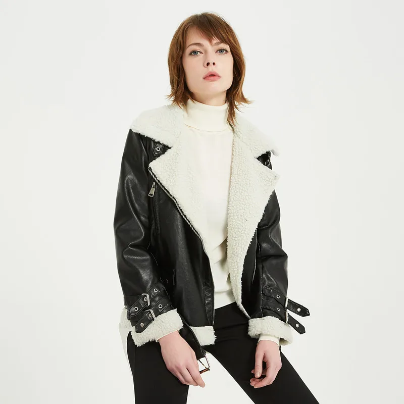DHfinery Leather Jacket Women 2021 spring and autumn short section slim motorcycle jacket P-Y520
DHfinery Leather Jacket Women 2021 spring and autumn short section slim motorcycle jacket P-Y520