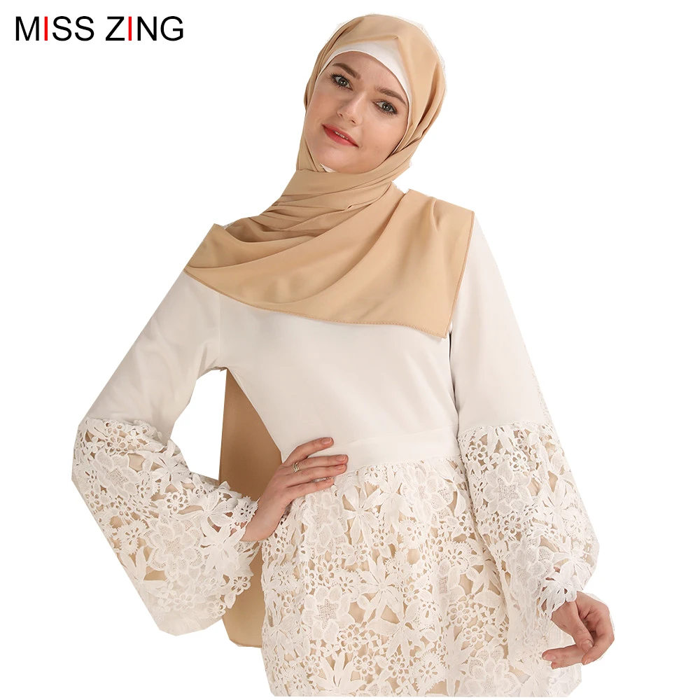 Zing Fashion Muslim Women Top Hollow Floral Shirt Classic Modest French Blouse Inner Muslim Tops Islamic Prayer Clothing Spring
Zing Fashion Muslim Women Top Hollow Floral Shirt Classic Modest French Blouse Inner Muslim Tops Islamic Prayer Clothing Spring