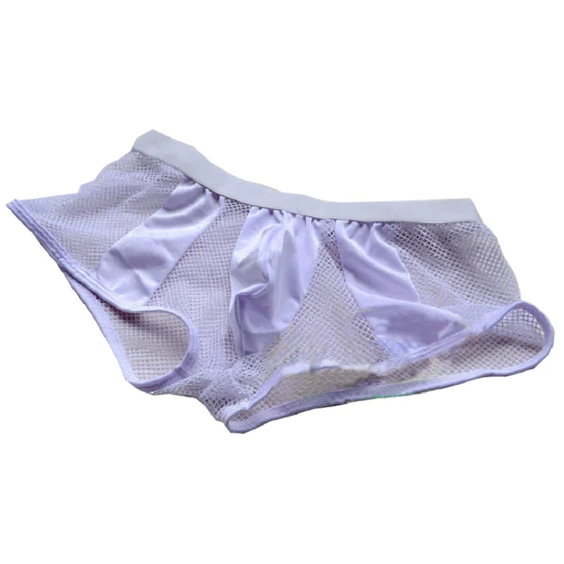 Mens Sexy Underwear Boxer Mesh Breathable Underpants ZJH034 | Мужская одежда
