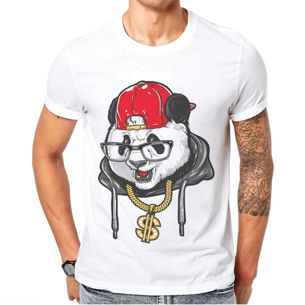 2019 New Products Hip Hop Rock Men T-Shirt Short Sleeve O-Neck White Trendy Man T Shirt Cool Tee Funny Panda Printed Mens TShirt
2019 New Products Hip Hop Rock Men T-Shirt Short Sleeve O-Neck White Trendy Man T Shirt Cool Tee Funny Panda Printed Mens TShirt
