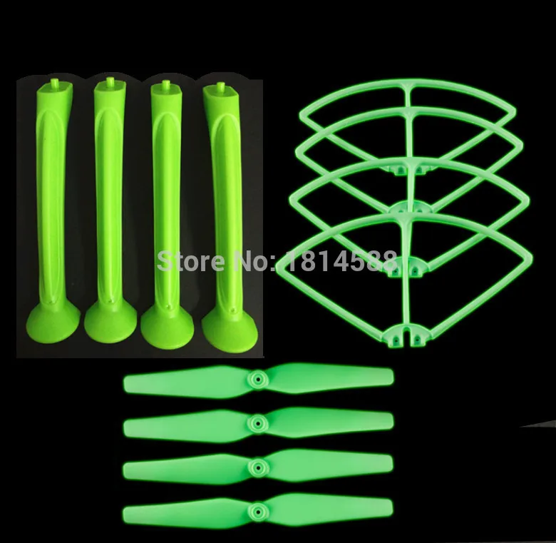 BLLRC SYMA X8 X8C X8G X8W RC Quadcopter Accessories luminous green Propeller + Landing Skid + Protection Ring
BLLRC SYMA X8 X8C X8G X8W RC Quadcopter Accessories luminous green Propeller + Landing Skid + Protection Ring