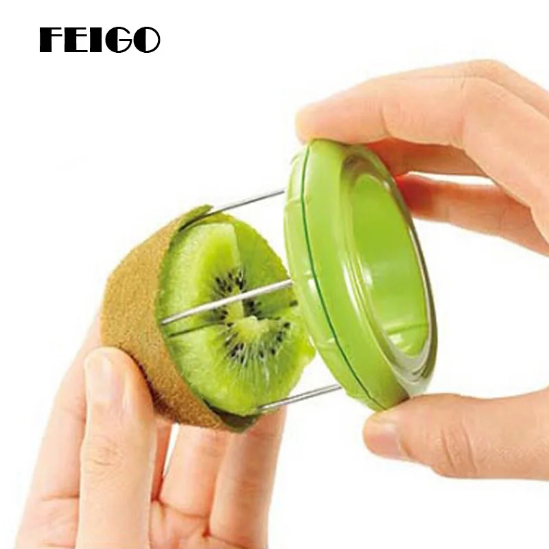 FEIGO Fruit Kiwi Pitaya Peeler Slicer Stainless Steel Cutter Hand Easy Cut Creative Fruit Cutters Peeling Kitchen Gadgets F476
FEIGO Fruit Kiwi Pitaya Peeler Slicer Stainless Steel Cutter Hand Easy Cut Creative Fruit Cutters Peeling Kitchen Gadgets F476