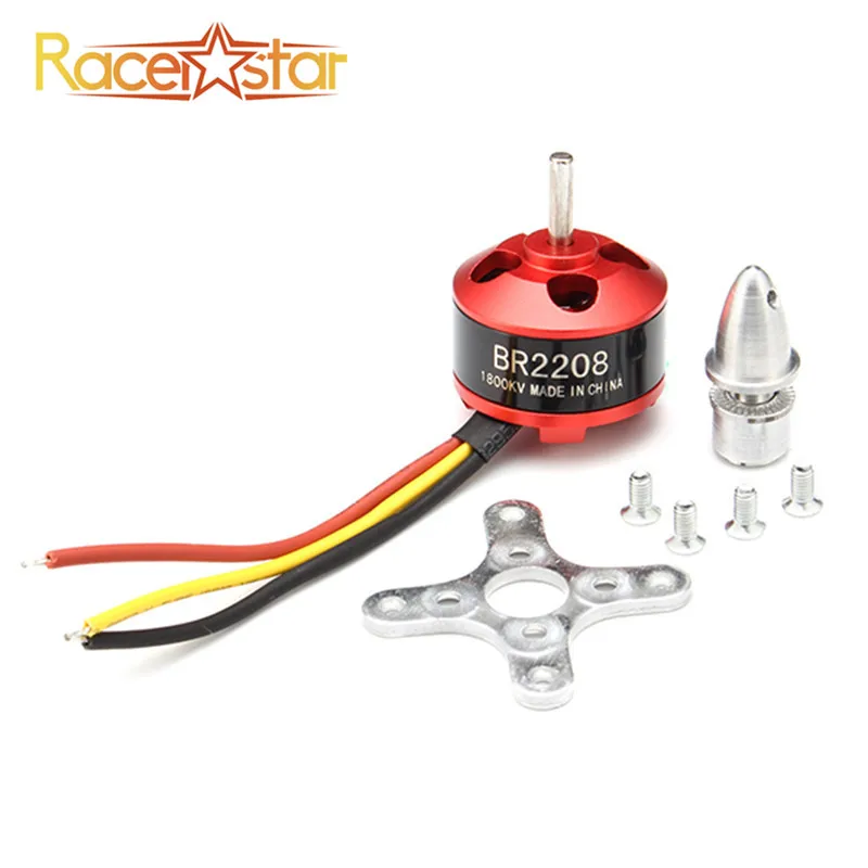 Бесщеточный двигатель Racerstar BR2208 1800KV 2-3S для радиоуправляемых моделей | Игрушки и