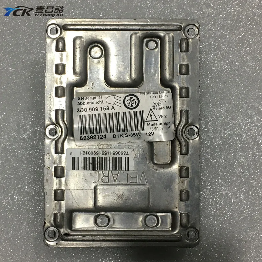 1 шт. YCK оригинальный D1R 12-контактный ксеноновый балласт 89392124 3D0 909 158 A (подлинный и использованный)
1 шт. YCK оригинальный D1R 12-контактный ксеноновый балласт 89392124 3D0 909 158 A (подлинный и использованный)