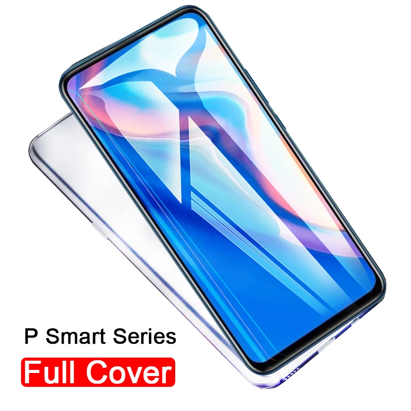 Закаленное стекло 9H с полным покрытием для Huawei P Smart Z Защита экрана Huawe Plus 2019 PSmart