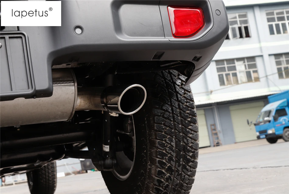Lapetus Accessories For Jeep Wrangler JL 2018 - 2022 Rear Tailgate Exhaust Tip Pipe Decoration Molding Cover Kit Trim 1 Piece
Lapetus Accessories For Jeep Wrangler JL 2018 - 2022 Rear Tailgate Exhaust Tip Pipe Decoration Molding Cover Kit Trim 1 Piece