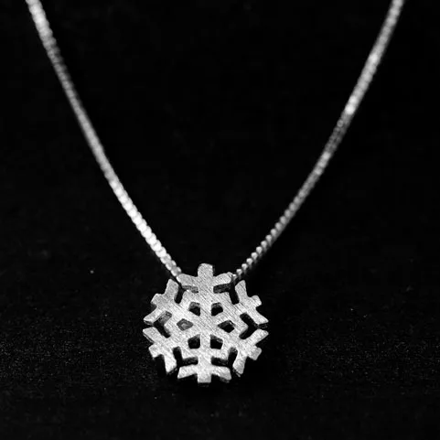 Daisies 925 Sterling Silver Elegant Snowflake Real Silver Chain Necklaces For Women Statement Jewelry Collar Colar de Plata
Daisies 925 Sterling Silver Elegant Snowflake Real Silver Chain Necklaces For Women Statement Jewelry Collar Colar de Plata