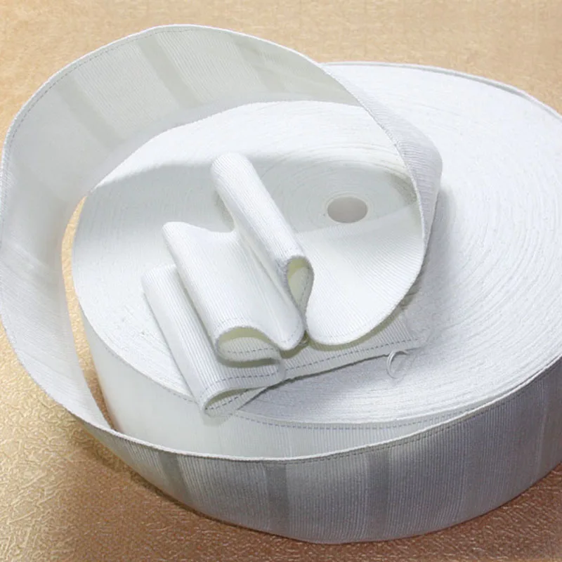 Thickening curtain tape curtain accessories white cotton cloth tape 4 meter a lot curtain tape hooks
Thickening curtain tape curtain accessories white cotton cloth tape 4 meter a lot curtain tape hooks