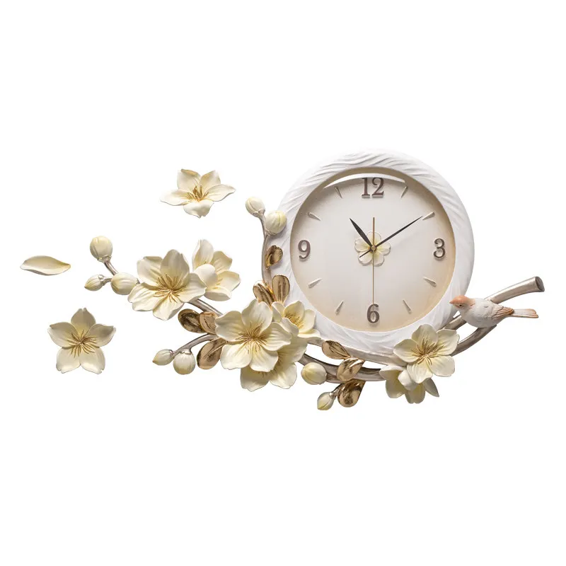 Pastoral Resin Wall Clocks Wall Decoration Livingroom Bedroom Wall Hanging Crafts Home Hotel Wall Sticker Mural Ornaments Decor
Pastoral Resin Wall Clocks Wall Decoration Livingroom Bedroom Wall Hanging Crafts Home Hotel Wall Sticker Mural Ornaments Decor