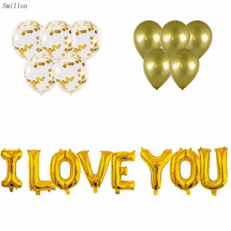 Creative Confetti Air Balloons Valentine's Day Party Love Balloons For Wedding Party Decoration Decoration Anniversaire Supplies
Creative Confetti Air Balloons Valentine's Day Party Love Balloons For Wedding Party Decoration Decoration Anniversaire Supplies