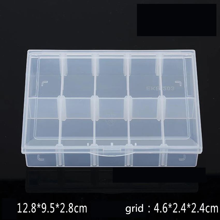 1PC New 10 Slots Cells Portable Jewelry Tool Box with number Container Ring Electronic Parts Screw Beads Component Storage Box
1PC New 10 Slots Cells Portable Jewelry Tool Box with number Container Ring Electronic Parts Screw Beads Component Storage Box