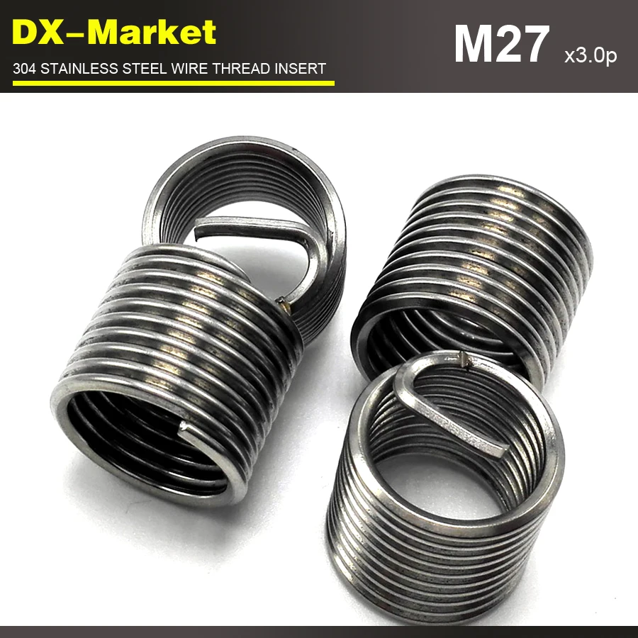 Резьбовые вставки m27 * 2D * 3,0 P , 10 шт., из нержавеющей стали 304, резьбовые вставки для ремонта двигателя sus304
Резьбовые вставки m27 * 2D * 3,0 P , 10 шт., из нержавеющей стали 304, резьбовые вставки для ремонта двигателя sus304